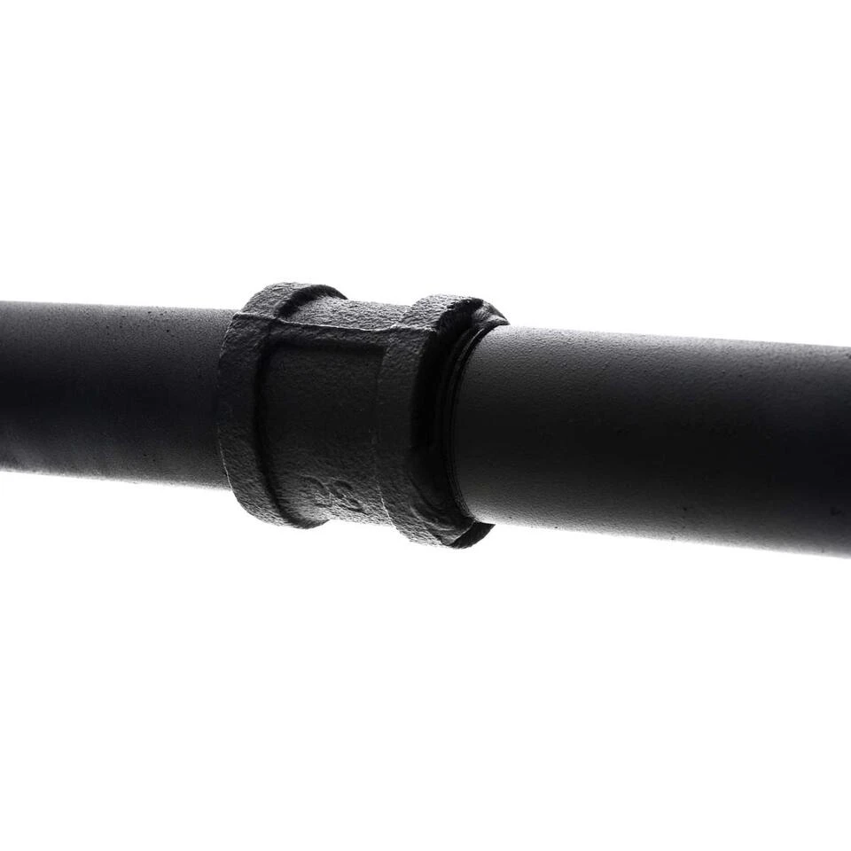 Clp Kledingrek Jersey 150x120x55 Zwart 4 Clp Kledingrek Jersey 150x120x55 Zwart - Afbeelding 4