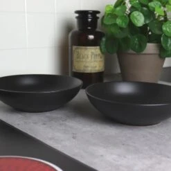 Orange85 Bord 6 Stuks Diep - Soepborden - Zwart Mat Diameter 20,5cm Aardewerk 6 Orange85 Bord 6 Stuks Diep - Soepborden - Zwart Mat Diameter 20,5cm Aardewerk -Woninginrichting Winkel 1000049529 0110
