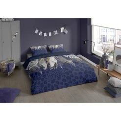 Pure Dekbedovertrek "Sofia" - Blauw - (200x220 Cm) -Woninginrichting Winkel 1000051957 0101