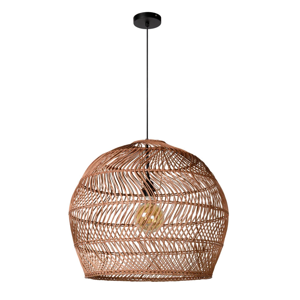 Lucide MOLOKO Hanglamp - Okergeel 2 Lucide MOLOKO Hanglamp - Okergeel - Afbeelding 2