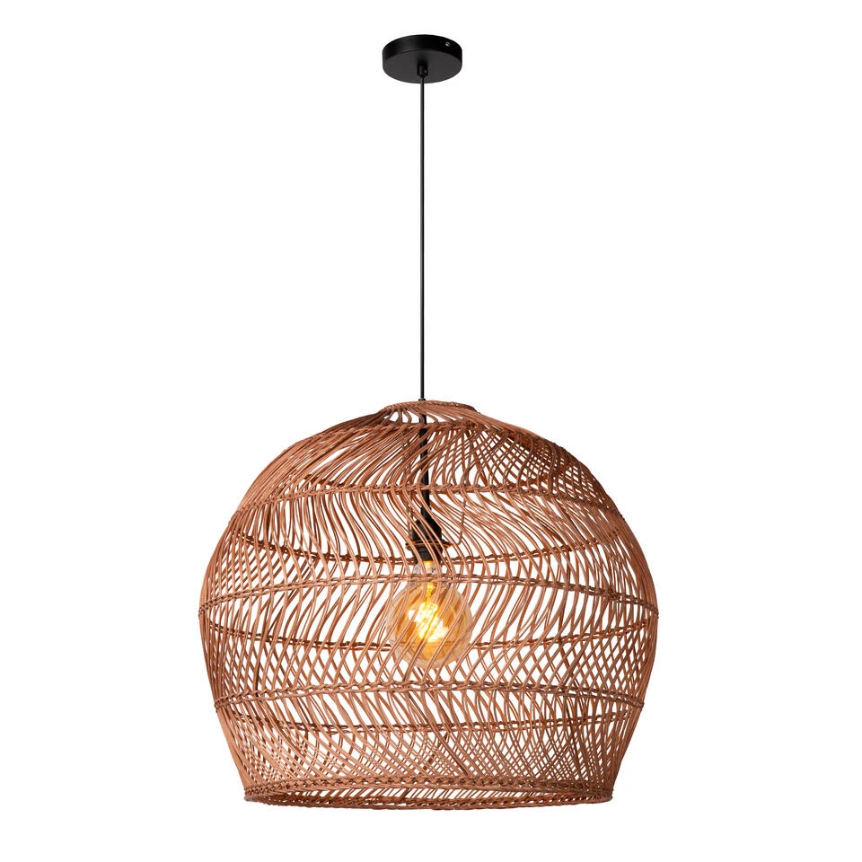 Lucide MOLOKO Hanglamp - Okergeel 1 Lucide MOLOKO Hanglamp - Okergeel