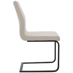 CLP Eetkamerstoel Belley Stof Wit -Woninginrichting Winkel 1000053662 0102