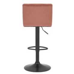 CLP Barkruk Jamie Fluweel Roze -Woninginrichting Winkel 1000055008 0103