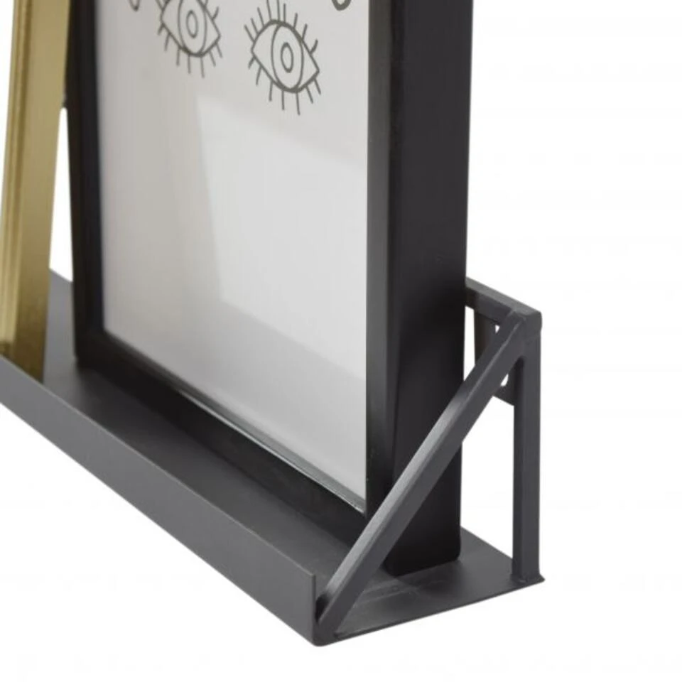 LOFT42 Pictured Fotoplank - Metaal - Mat Zwart - 8x110x8 3 LOFT42 Pictured Fotoplank - Metaal - Mat Zwart - 8x110x8 - Afbeelding 3