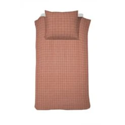 Cinderella Brecht - Dekbedovertrek - Katoen - 140x200/220 Cm - Terra