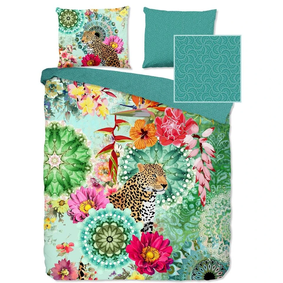 HIP Dekbedovertrek "Ximena" - Multi - (240x220 Cm) 1 HIP Dekbedovertrek "Ximena" - Multi - (240x220 Cm)