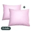 Zavelo Kussenslopen - Hotelkwaliteit - Set Van 2 Stuks - Roze - 60x70cm - 100...