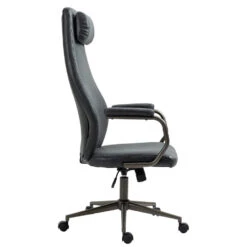 Clp Bureaustoel Pocatello Kunstleder Zwart -Woninginrichting Winkel 1000062576 0102