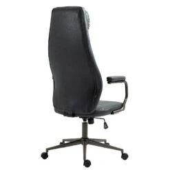Clp Bureaustoel Pocatello Kunstleder Zwart -Woninginrichting Winkel 1000062576 0103