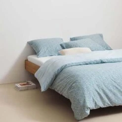 Marc O'Polo Dekbedovertrek Camo Nordic Blue-Lits-Jumeaux (260x220 Cm) -Woninginrichting Winkel 1000063272 0103