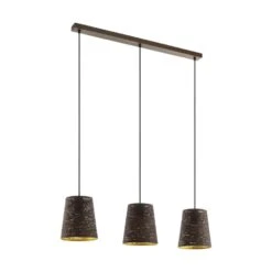 EGLO Segezia Hanglamp - E27 - 88 cm - Mokka