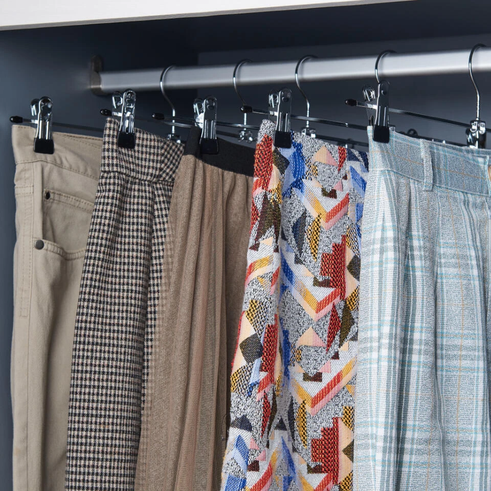 ACAZA Antislip Kledinghangers - 40 Cm Lang - Roterende Haak - 20 Stuks 2 ACAZA Antislip Kledinghangers - 40 Cm Lang - Roterende Haak - 20 Stuks - Afbeelding 2