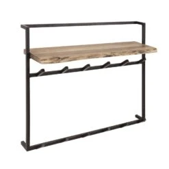 Giga Meubel Wandkapstok 12-Haaks - Hoedenplank - Air Solid