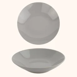 OTIX Diepe Borden Grijs Pastaborden Soepborden 6 Stuks 20cm Aardewerk -Woninginrichting Winkel 1000068738 0110