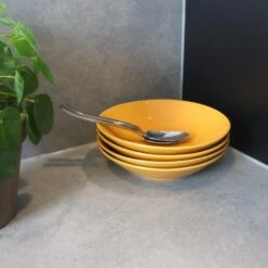 OTIX Diepe Borden Geel Pastaborden Soepborden 6 Stuks 20cm Aardewerk 7 OTIX Diepe Borden Geel Pastaborden Soepborden 6 Stuks 20cm Aardewerk -Woninginrichting Winkel 1000068740 0111