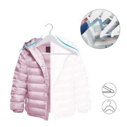 ACAZA Kinder Kledinghangers In Hout - Set Van 20 - 360° Draaibare Haak - Wit 6 ACAZA Kinder Kledinghangers In Hout - Set Van 20 - 360° Draaibare Haak - Wit -Woninginrichting Winkel 1000068936 0102