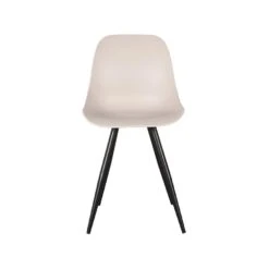 LABEL51 Eetkamerstoel Monza - Zand - Kunststof -Woninginrichting Winkel 1000069233 0102