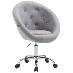 CLP Bureaustoel Londen V2 Stof Grijs
