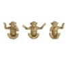 Ornament Monkey - Goud - Set