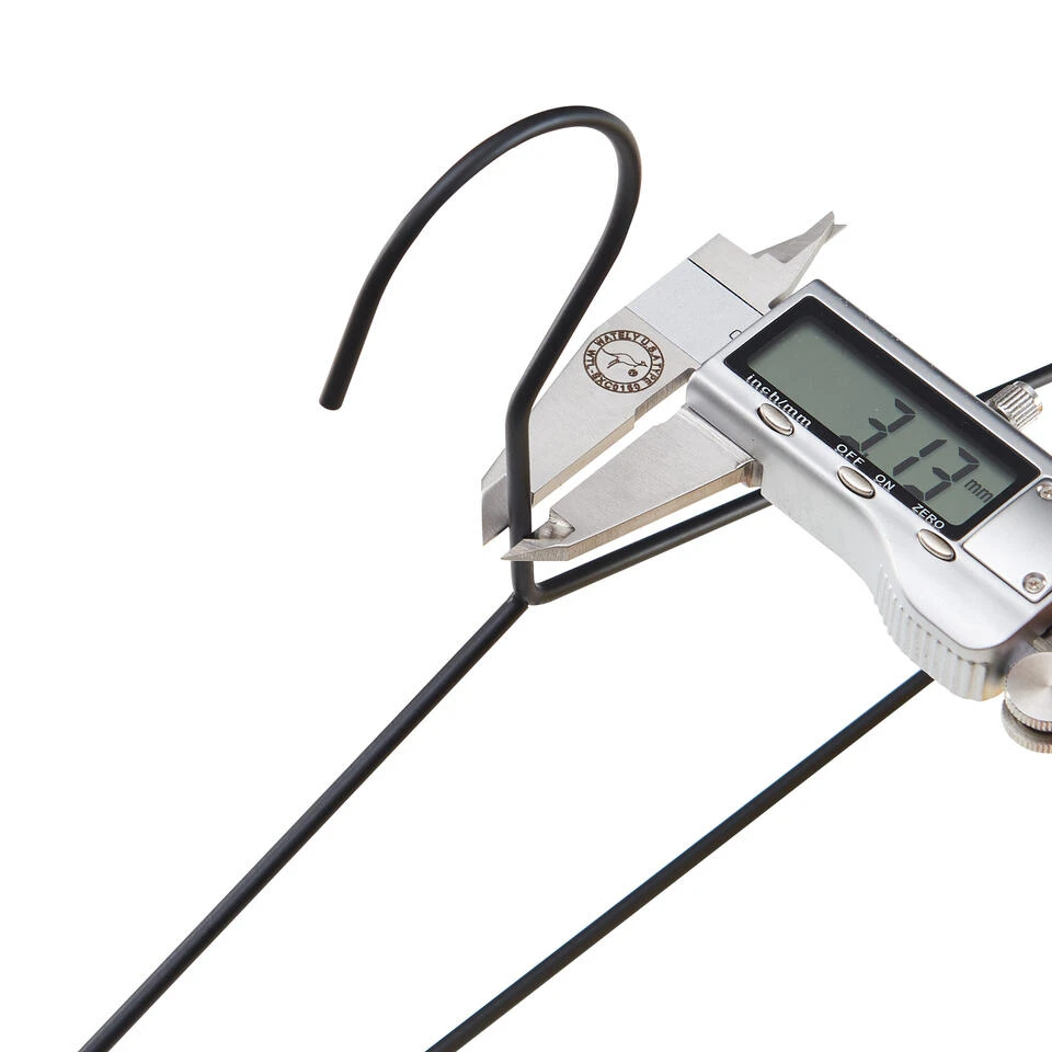 ACAZA Set Van 20 Premium Kledinghangers - Metaal - Zwart 3 ACAZA Set Van 20 Premium Kledinghangers - Metaal - Zwart - Afbeelding 3