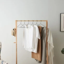 ACAZA Set Van 20 Premium Kledinghangers - Metaal - Zwart 7 ACAZA Set Van 20 Premium Kledinghangers - Metaal - Zwart -Woninginrichting Winkel 1000073993 0103