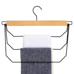 ACAZA Broekhangers - Set Van 3 Kleerhangers Met 3 Houders -Woninginrichting Winkel 1000074003 0102