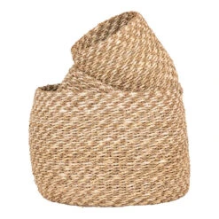 Giga Meubel Bloemenmand Rotan - Set Van 3 - Zeegras Mand Venoso -Woninginrichting Winkel 1000074120 0102