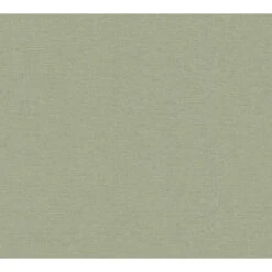 A.S. Creation A.S. Création Behang - Effen - Vergrijsd Olijfgroen - 53 Cm X 10,05 M - AS