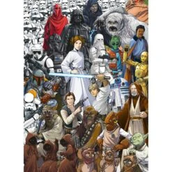 Komar Fotobehang - STAR WARS Classic CartoonCollage - Multicolor - 184 X 254 Cm