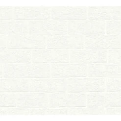 A.S. Creation A.S. Création Behang - Stenen Muur - Gebroken Wit - 53 Cm X 10,05 M - AS-359811