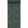 Origin Wallcoverings Behang - 3d Hexagon Motief - Donkergroen - 0,53 X 10,05 M