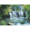 Komar Fotobehang - Pura Kaunui Falls - Groen - 368 X 254 Cm - 610938
