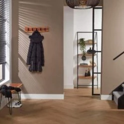 Carter Kapstok 5 - Metaal - Bruin -Woninginrichting Winkel 1000076577 0102