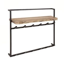 Woody Kapstok Metaal - Hout - Bruin