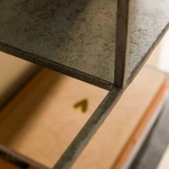 Wietse Wandschap Vierkant - Metaal - Grijs -Woninginrichting Winkel 1000076608 0103