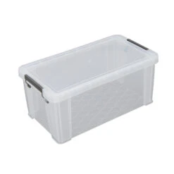 Whitefurze Opbergbox - 7,5 Liter - Transparant - 25 X 19 X 16 Cm