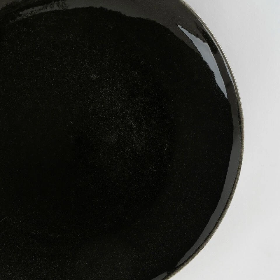 Mica Decorations Tabo Dinerbord - Ø26,5 Cm - Zwart 2 Mica Decorations Tabo Dinerbord - Ø26,5 Cm - Zwart - Afbeelding 2