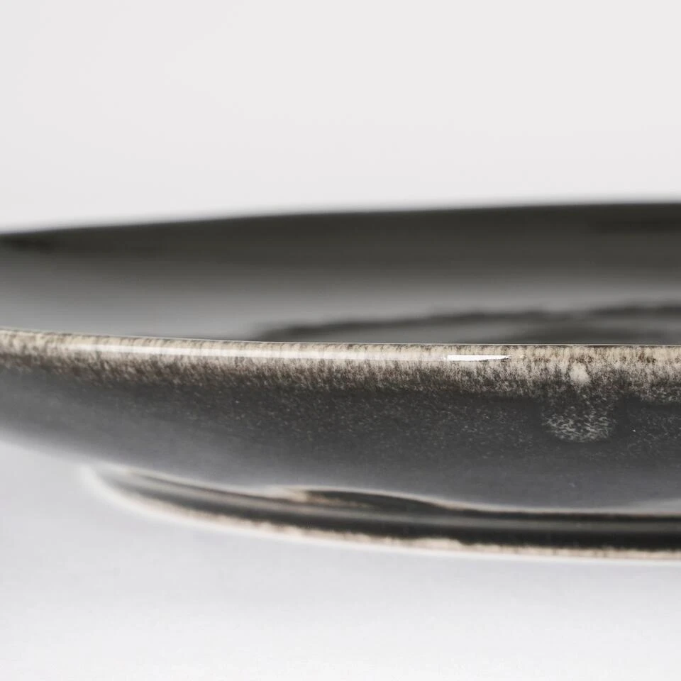 Mica Decorations Tabo Dinerbord - Ø26,5 Cm - Zwart 3 Mica Decorations Tabo Dinerbord - Ø26,5 Cm - Zwart - Afbeelding 3