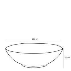 Mica Decorations Tabo Schaal - H7,5 X Ø23,5 Cm - Zwart 7 Mica Decorations Tabo Schaal - H7,5 X Ø23,5 Cm - Zwart -Woninginrichting Winkel 1000077195 0103