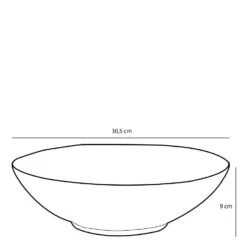 Mica Decorations Tabo Schaal - H9 X Ø30,5 Cm - Wit -Woninginrichting Winkel 1000077199 0103