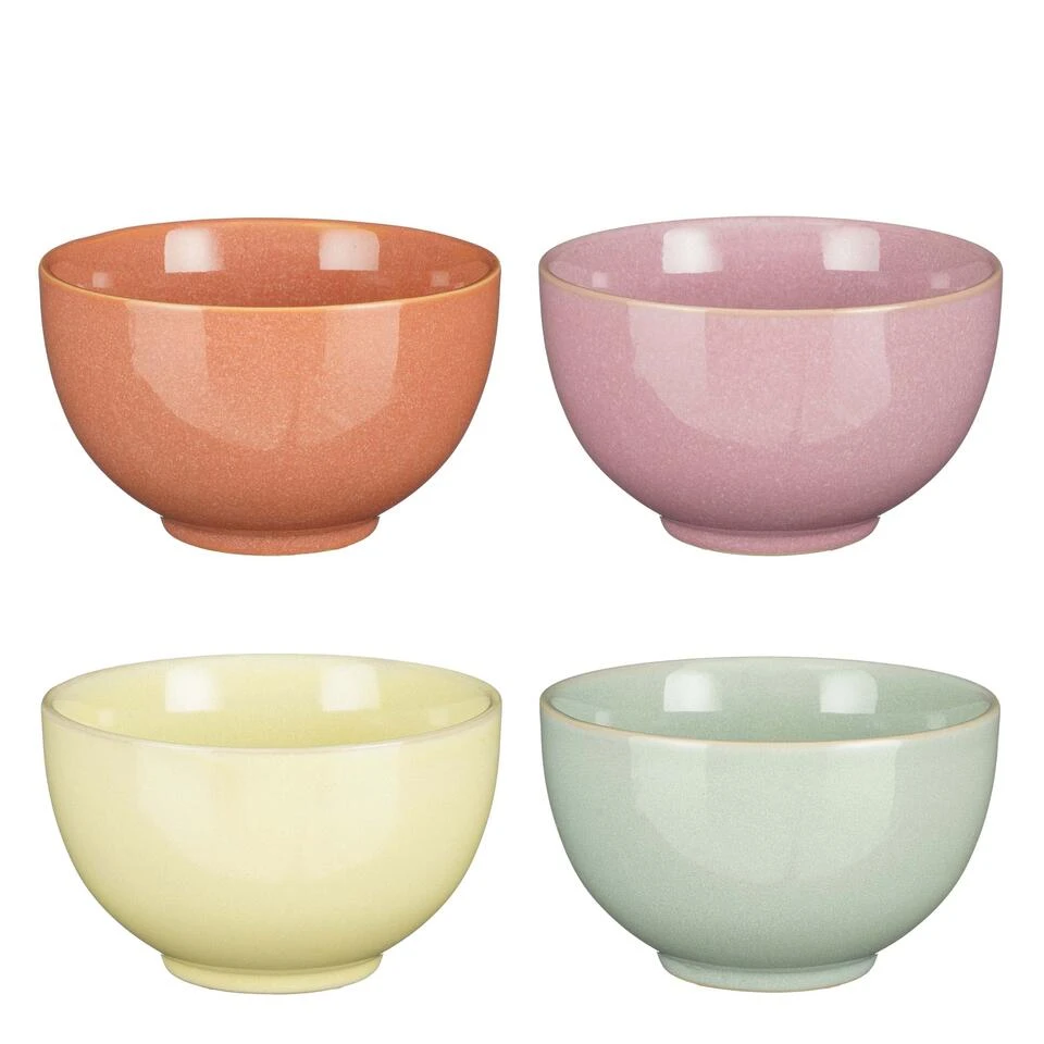 Mica Decorations Rico Schaaltjes - Set Van 4 - Ø14 Cm - Meerkleurig 1 Mica Decorations Rico Schaaltjes - Set Van 4 - Ø14 Cm - Meerkleurig