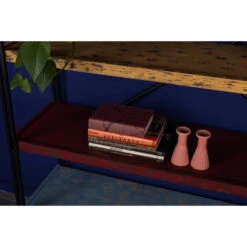 Rootsmann Stellingkast Hout & Metaal - Meerkleurig - Metaal -Woninginrichting Winkel 1000081587 0103