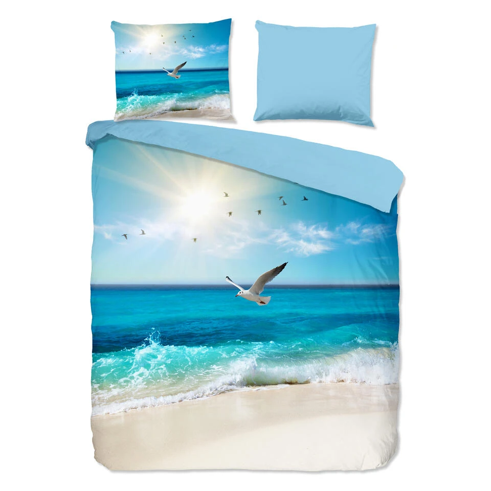 Good Morning Dekbedovertrek "Sealife" - Multi - (200x220 Cm) 1 Good Morning Dekbedovertrek "Sealife" - Multi - (200x220 Cm)