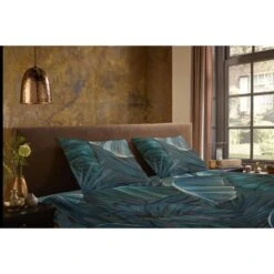 Pure Dekbedovertrek "Joost" - Petrol - (240x220 Cm) 6 Pure Dekbedovertrek "Joost" - Petrol - (240x220 Cm) -Woninginrichting Winkel 1000084867 0110