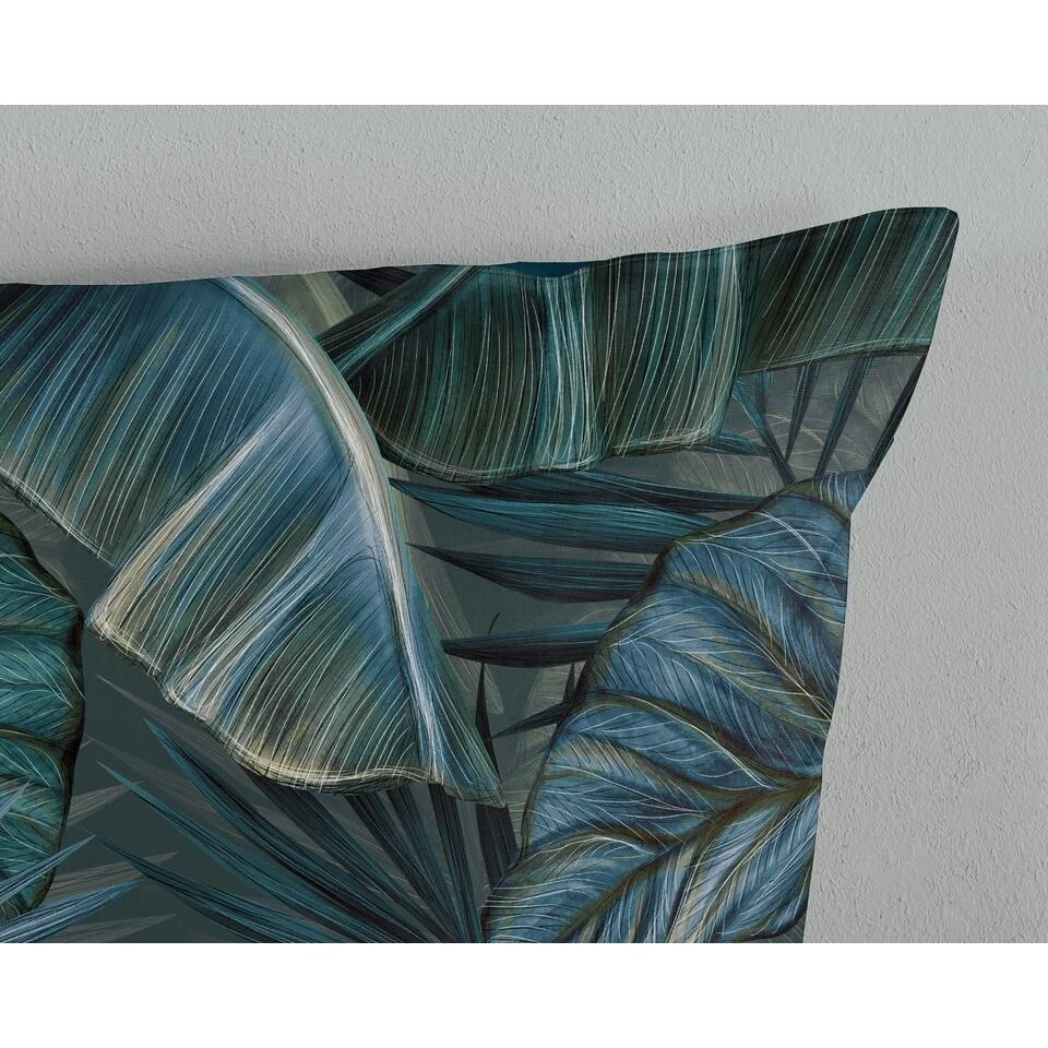 Pure Dekbedovertrek "Joost" - Petrol - (200x220 Cm) 4 Pure Dekbedovertrek "Joost" - Petrol - (200x220 Cm) - Afbeelding 4