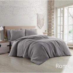 Papillon Dekbedovertrek Rome - 240x200/220 - Grijs -Woninginrichting Winkel 1000086650 0101