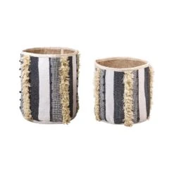 Beliani Mand KOTKAI - Beige Katoen