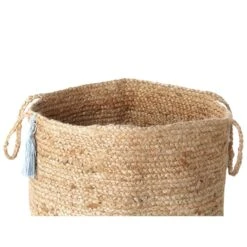 Beliani Mand GAJAR - Beige Jute 7 Beliani Mand GAJAR - Beige Jute -Woninginrichting Winkel 1000086724 0104