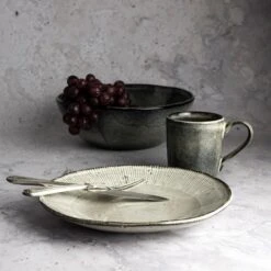 Dutch Rose Bord Diep 23,5 Cm Creme -Woninginrichting Winkel 1000086752 0103