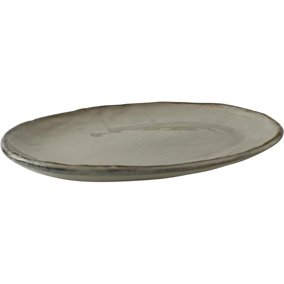 Dutch Rose Ovale Schaal 40x28 Cm Creme 2 Dutch Rose Ovale Schaal 40x28 Cm Creme - Afbeelding 2